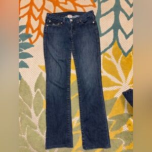 True Religion Women's Straight Leg Jeans - Indigo